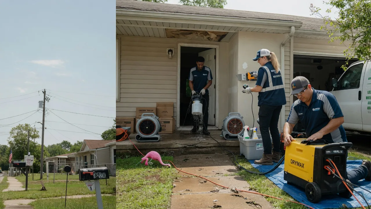 Storm Damage Water Removal in Hobbs, IN near me